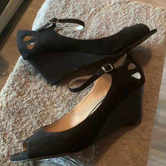 K&M open toe wedges - Picture 3 of 4